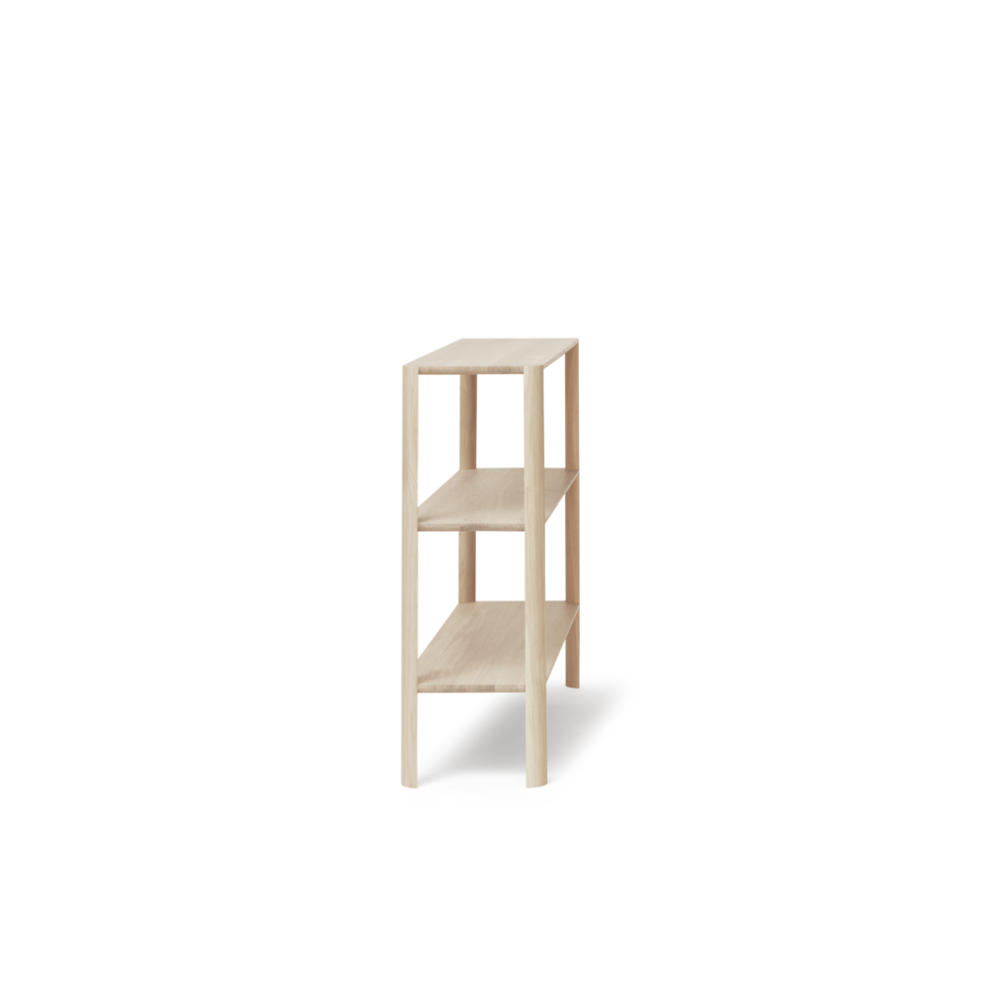 יחידת מדפים אלון מולבן LEAF SHELF 2X3