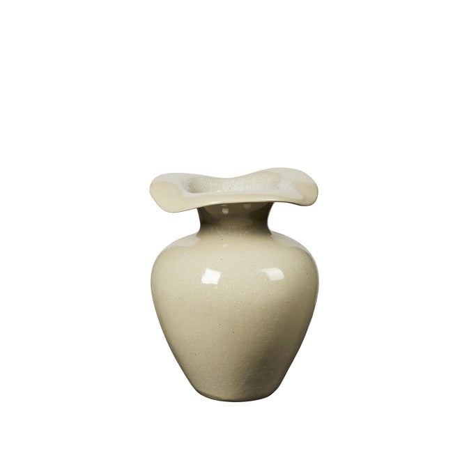 אגרטל FLORITINA מדיום קרם מבריק