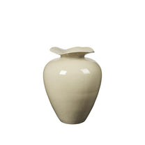 אגרטל FLORITINA לארג קרם מבריק