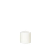 נר לבן ECO PILLAR