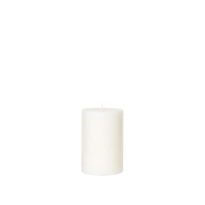 נר לבן ECO PILLAR
