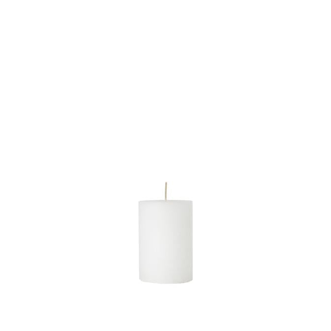 נר לבן 50 שע RUSTIC PILAR