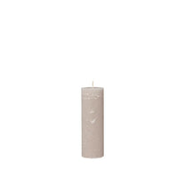 נר אפור 35 שע RUSTIC PILAR