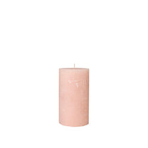 נר ורוד 110 שע RUSTIC PILAR