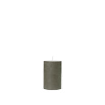 נר ירוק עמוק ECO PILLAR s