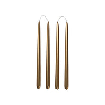 חבילת נרות זהב SMOOTH TAPER