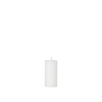 נר לבן 22 שע RUSTIC PILAR