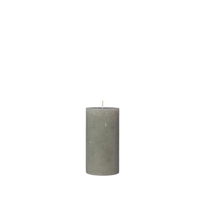 נר ירוק כהה 60 שע RUSTIC PILAR