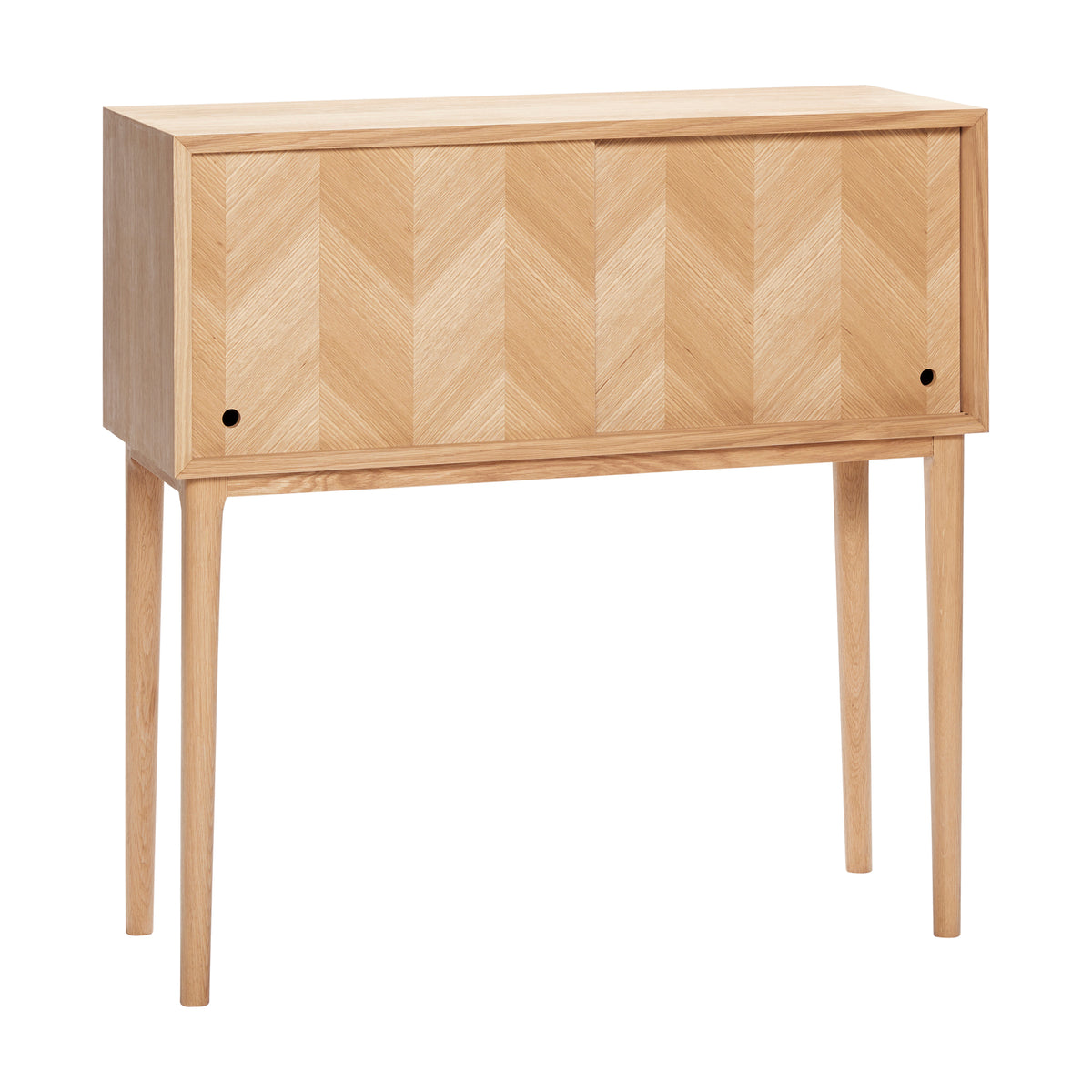 קונסולת עץ Herringbone
