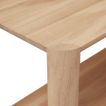 יחידת מדפים אלון מולבן  LEAF SHELF 1X3