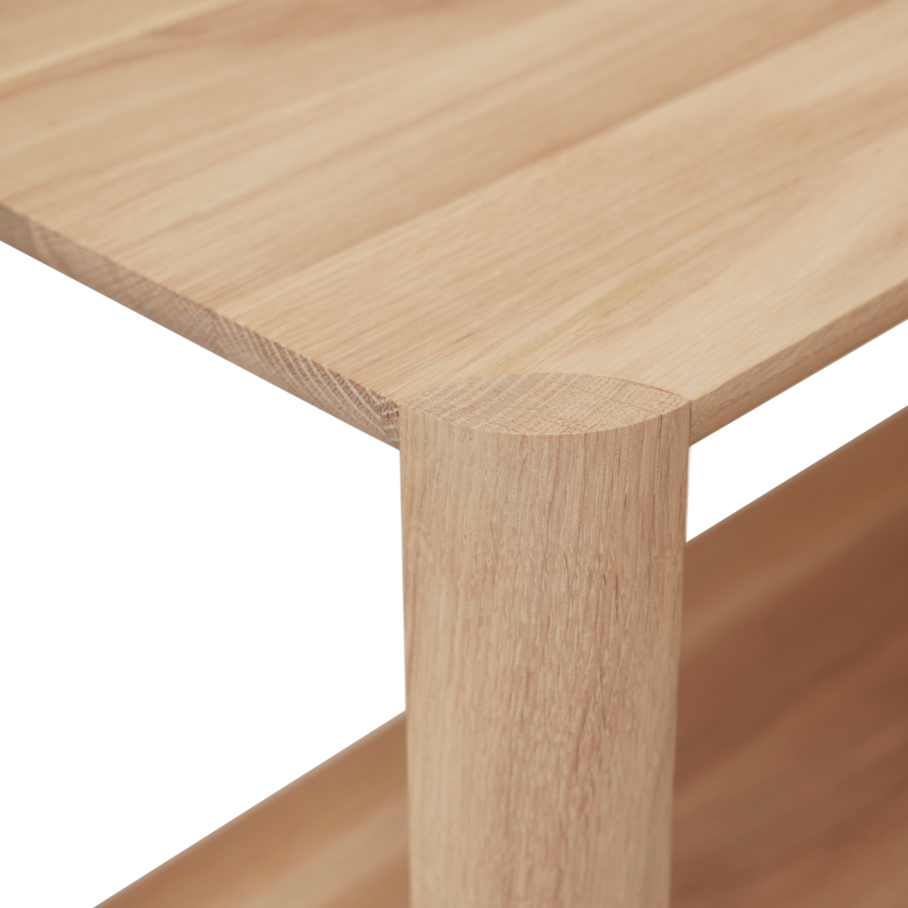 יחידת מדפים אלון מולבן  LEAF SHELF 1X3