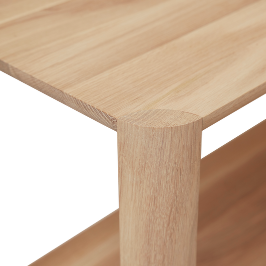 יחידת מדפים אלון מולבן  LEAF SHELF 1X3
