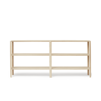 יחידת מדפים אלון מולבן  LEAF SHELF 2X3