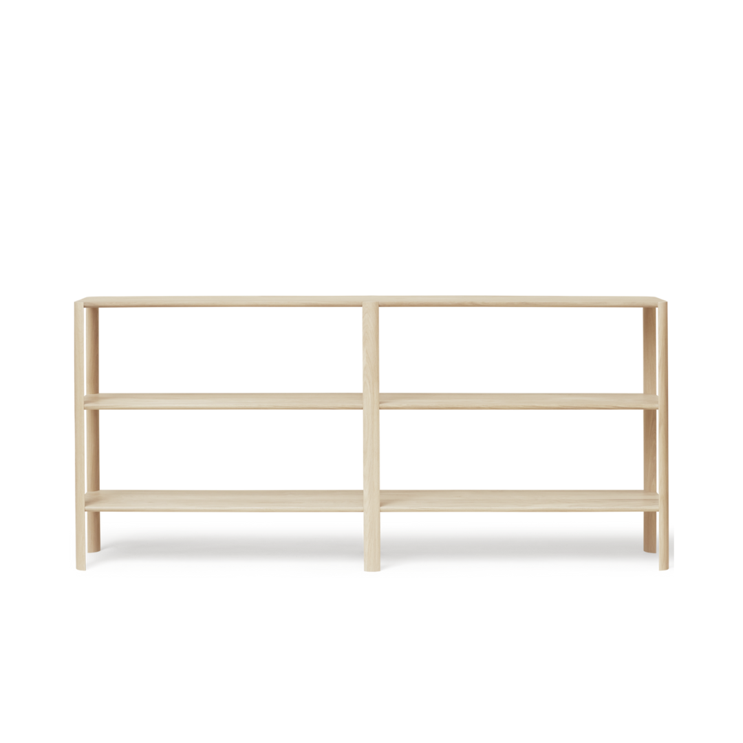 יחידת מדפים אלון מולבן  LEAF SHELF 2X3