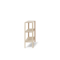 יחידת מדפים אלון מולבן  LEAF SHELF 2X3
