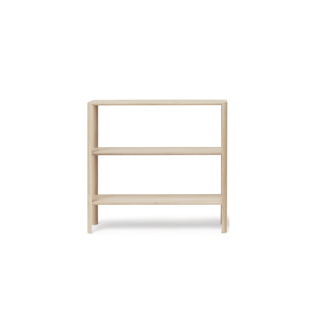 יחידת מדפים אלון מולבן  LEAF SHELF 1X3