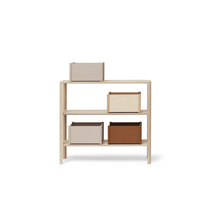 יחידת מדפים אלון מולבן  LEAF SHELF 1X3