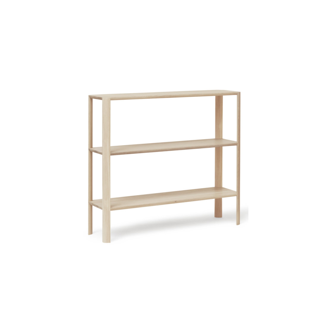 יחידת מדפים אלון מולבן  LEAF SHELF 1X3
