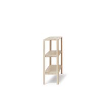 יחידת מדפים אלון מולבן  LEAF SHELF 1X3