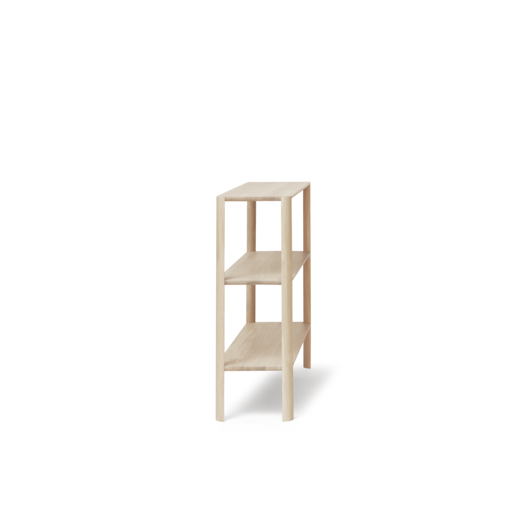 יחידת מדפים אלון מולבן  LEAF SHELF 1X3