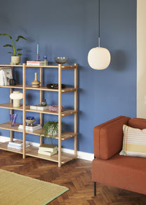 מדפיית עץ כפולה MASON