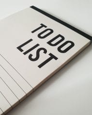 To Do List – PERS – SQR