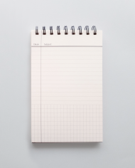 NotePad 20190515 Front ישר + Lined page – Cloused UP